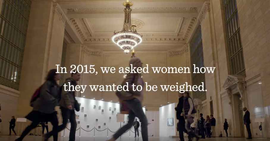 'In 2015, we asked women how they wanted to be weighed'