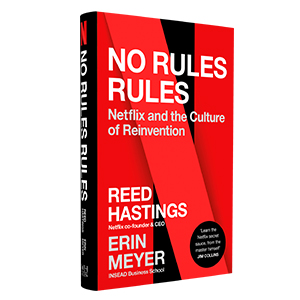 'No rules rules' book image